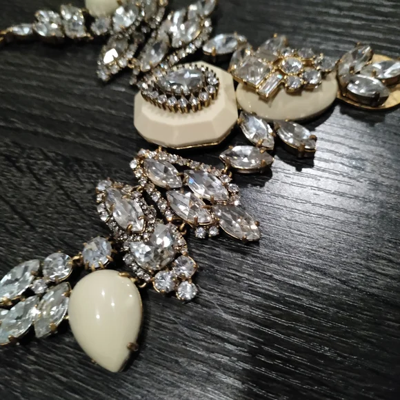 J. Crew Gold and Silver Statement Necklace - Picture 9 of 12